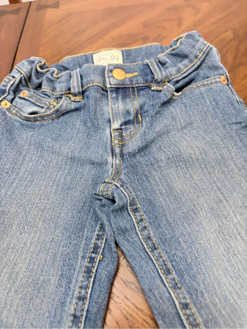 The Children’s Place Girls Skinny Jeans Bundle Size 6 Blue Stretch Denim